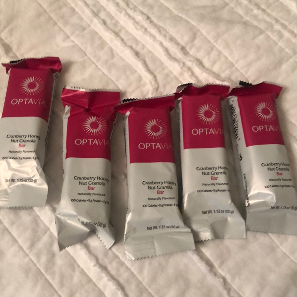 Optavia cranberry honey nut granola bar